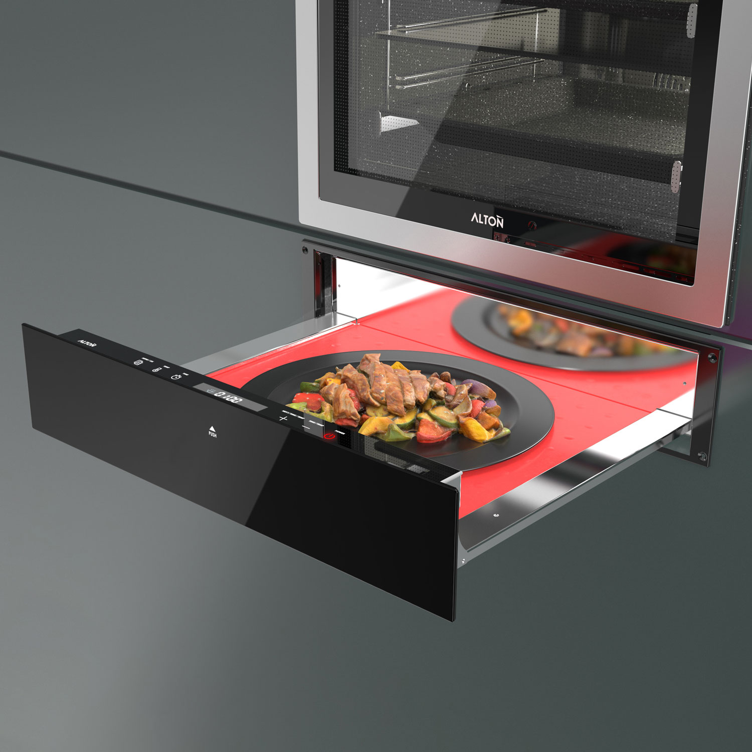 کشو گرم کن D500B